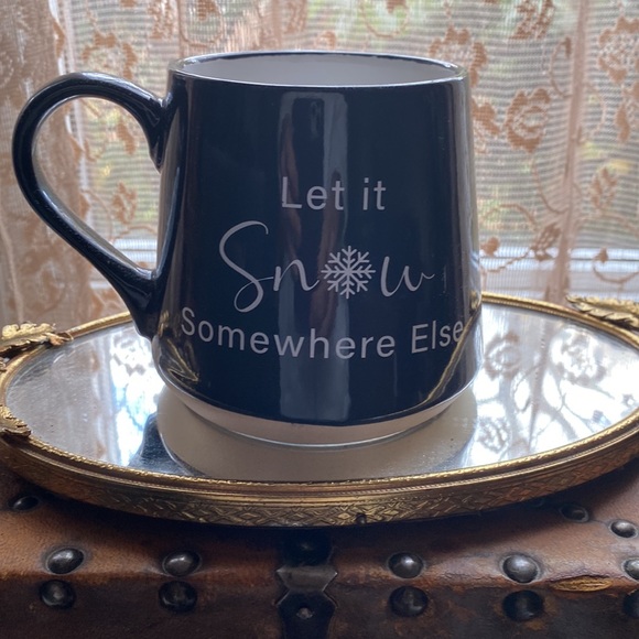 Koppers Let it snow somewhere else coffee/tea mug cup - Picture 2 of 10
